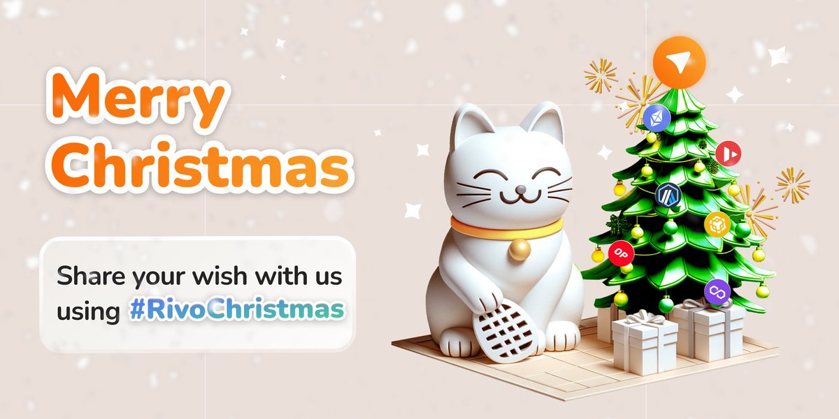 helios_defi's tweet photo. Merry Christmas and happy holidays everyone!🌟

May this season bring you much joy and happiness❤️

Share your wishes in the comments below using #RivoChristmas https://t.co/tT3VU78MIP