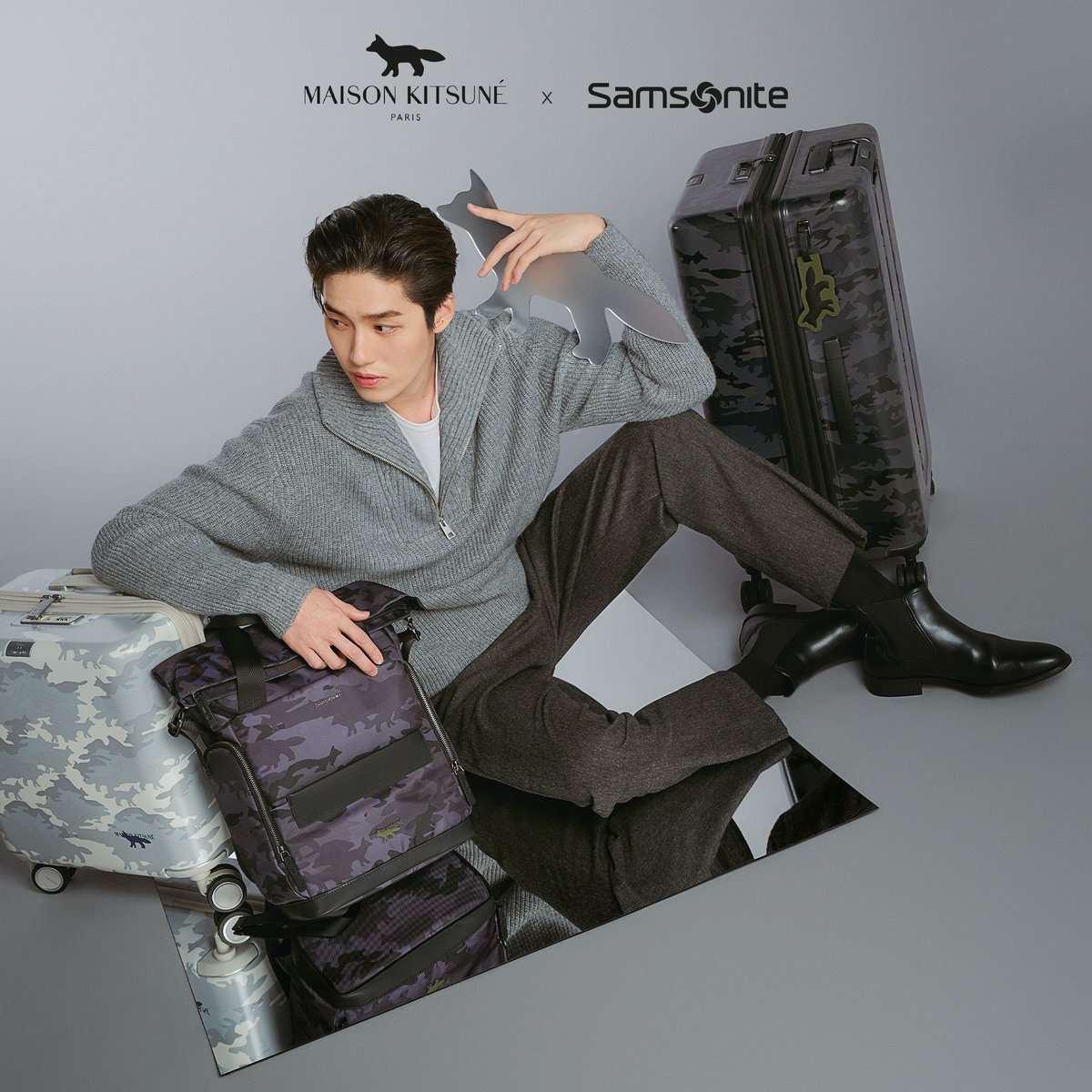 samsoniteThai's tweet photo. Maison Kitsuné X Samsonite ให้ความเป็นคุณสะท้อนผ่านทุกก้าวของการเดินทาง พบกับ Collection Maison Kitsuné x Samsonite ได้ที่ Samsonite
ข้อมูลเพิ่มเติม https://t.co/Xmz8f7hu5o
#SamsoniteTH
#SamsoniteMaisonKitsunéXThanapob
#MaisonKitsunéXSamsoniteTH
#CarryYourWanderlust https://t.co/bMsrFw08hD