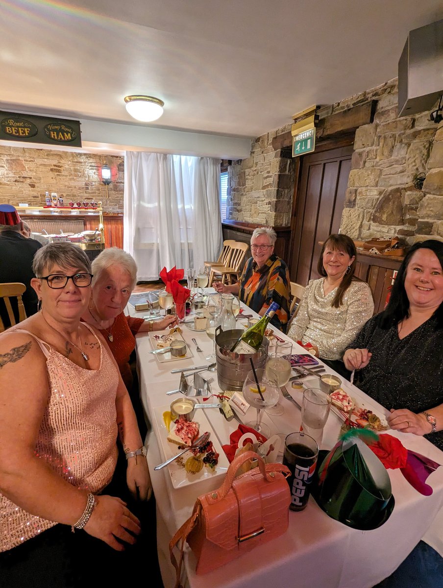 Another great lunch held at <a href="/CubleyHall/">Cubley Hall</a> on Friday to celebrate the end of the working year and the 25 years service of four colleagues...