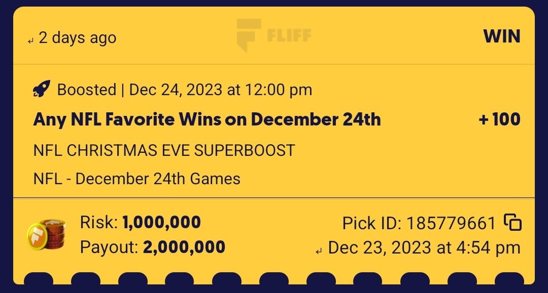 1Play1LayADay's tweet photo. #fliffmas https://t.co/Y7Cpon4YOB
