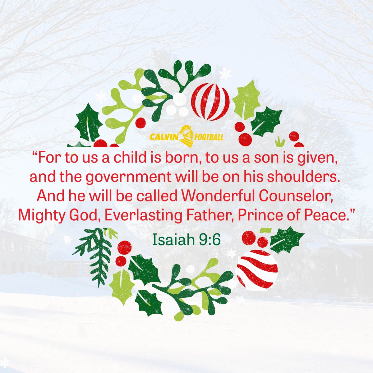 Merry Christmas from our family to yours! #GoKnights 🎄