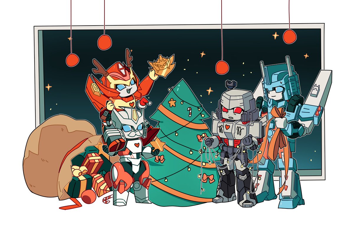 RikaNullptr's tweet photo. 🎄 Merry Christmas 🎄 #MTMTE #Transformers https://t.co/6Xpi9V4F6l