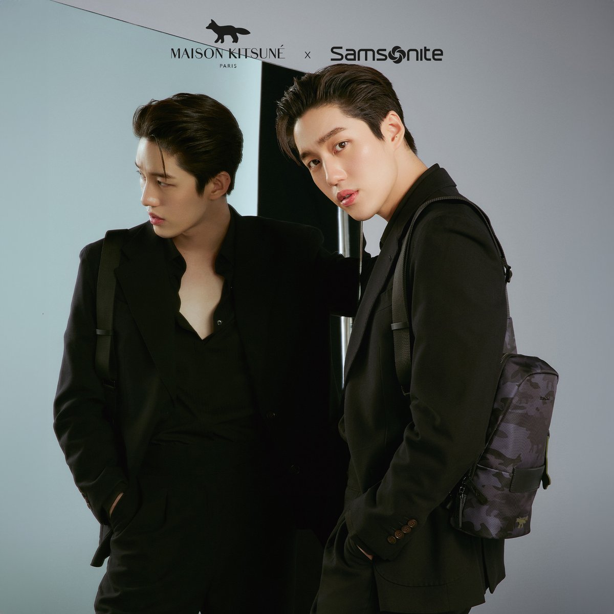 samsoniteThai's tweet photo. ให้ทุกวันคือ Style ที่ใช่สำหรับคุณ
พบกับ Collection Maison Kitsuné x Samsonite
ได้ที่ Samsonite ข้อมูลเพิ่มเติม https://t.co/Xmz8f7gWfQ 

#SamsoniteTH
#SamsoniteMaisonKitsunéXThanapob
#MaisonKitsunéXSamsoniteTH 
#CarryYourWanderlust https://t.co/0o4YpdcJ3B