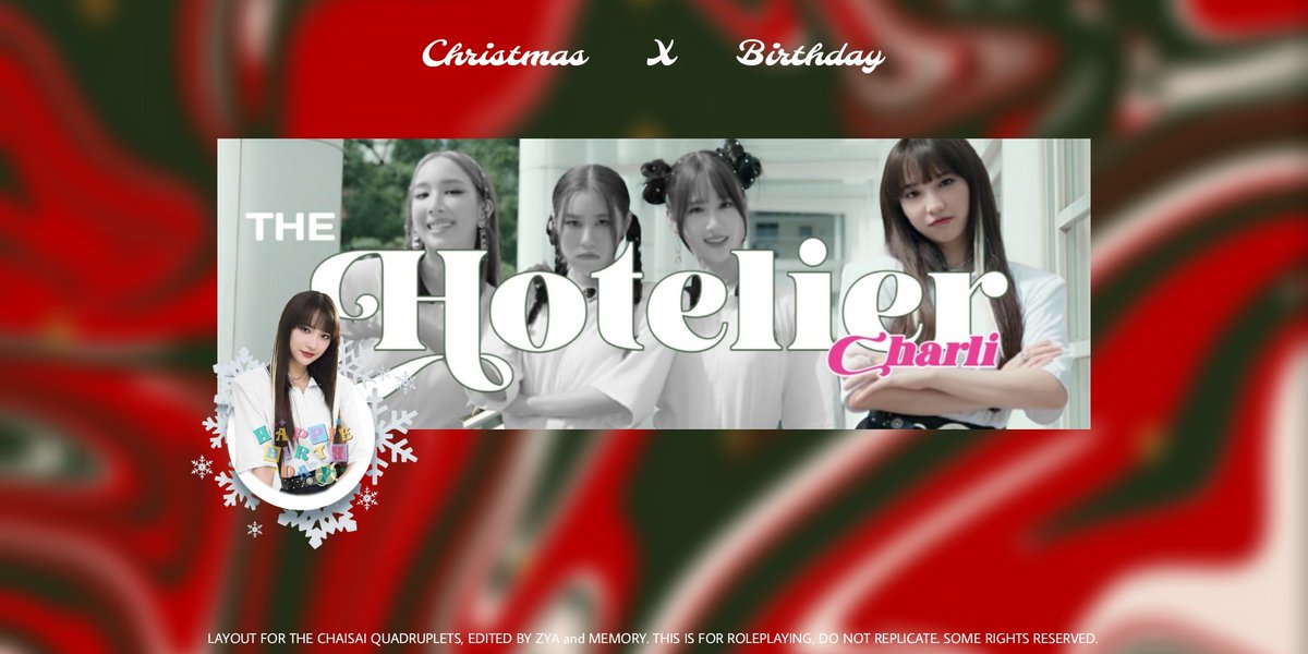 ‌  

The quad is back, probably gonna hibernate after this day once again, and is ready to mingle! Do watch our birthday music video at 10 PM. 😅😘 Here's to our Xmas x Birthday layout. Merry Christmas, everyone! 🎄🎊

‌