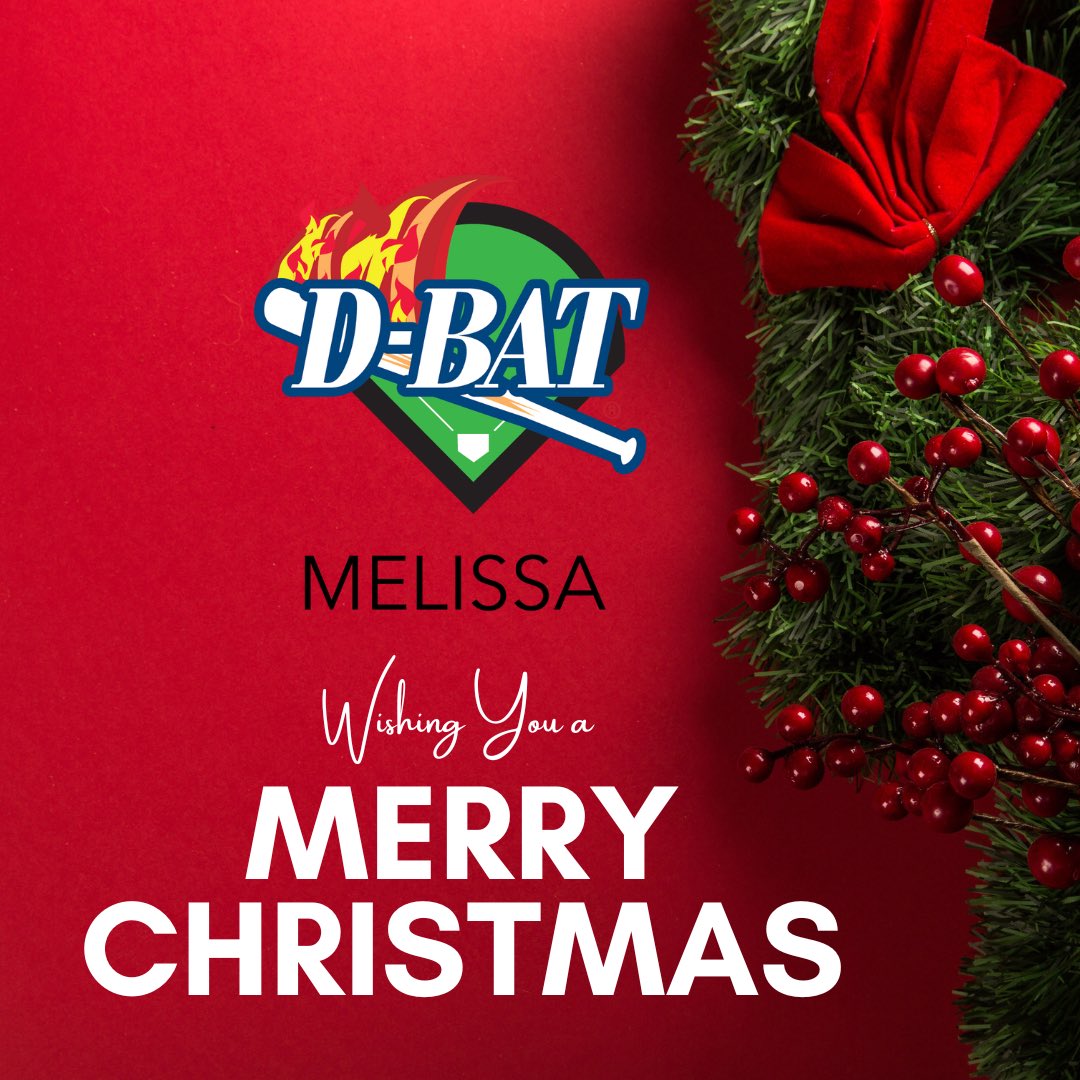 DbatMelissa's tweet photo. From our family here at D-BAT Melissa to yours- #MerryChristmas #Christmas2023 https://t.co/4OJeHfy0uZ
