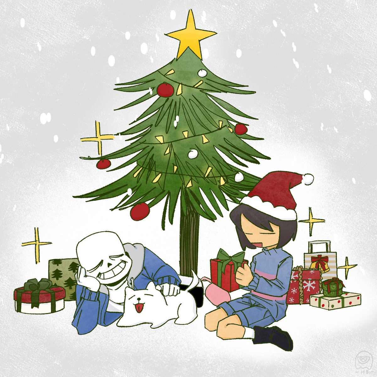 WLBNS_UT's tweet image. #undertale #sansxfrisk
🎄