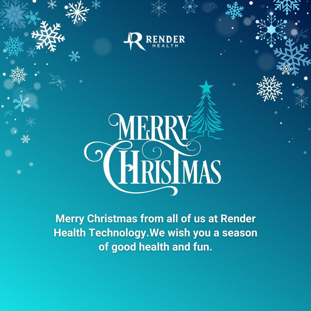 Merry Christmas from us to you!

#Christmas #Dec25 #MerryChristmas #RenderHealthTechnology #RHSC #HealthcareSavings