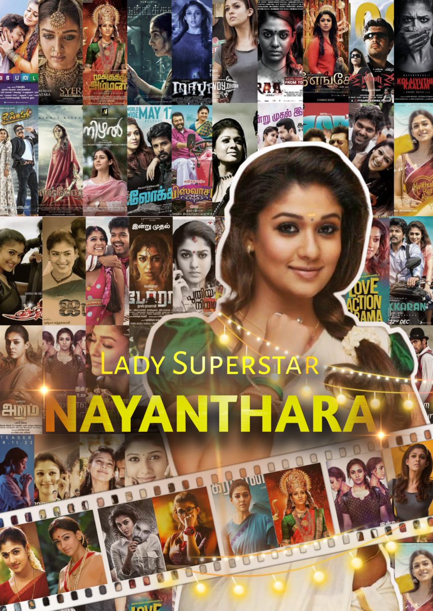 RockzSuganya's tweet photo. Started her career @ 18 2003-2023 as Model—Anchor—Actress 75+ films
5 languages, 50+ awards
Queen of #IndianCinema👑
Celebrating #20YearsofNayanism
From Manasinnakare - Annapoorani❤️ &amp; more to go Her journey was not at all an easy1 D #1n1lyLadySuperstar #Nayanthara @NayantharaU https://t.co/ZxljflxhjG