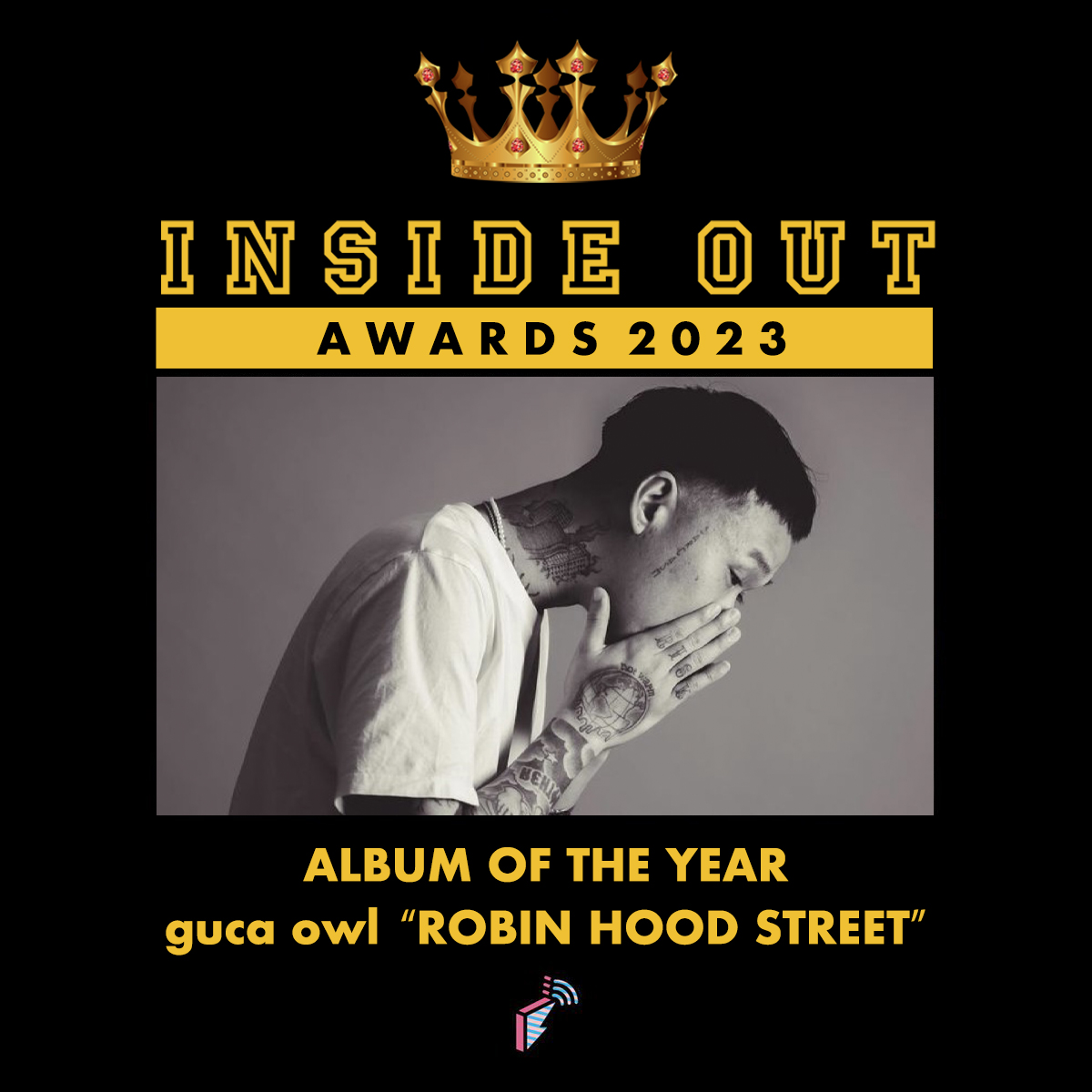 ラジオ | #INSIDE_OUT by 渡辺志保, DJ YANATAKE 🎊 ALBUM OF THE YEARに輝いたのは、、 guca owl『ROBIN HOOD STREET』 @guca_official #blockfm