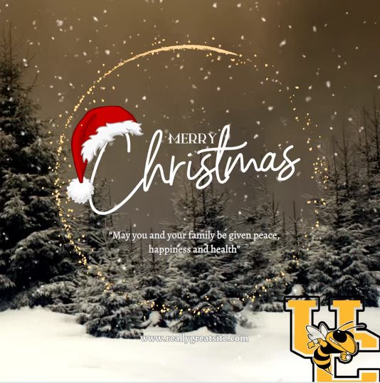 Merry Christmas to all from Union County Football! 🎄