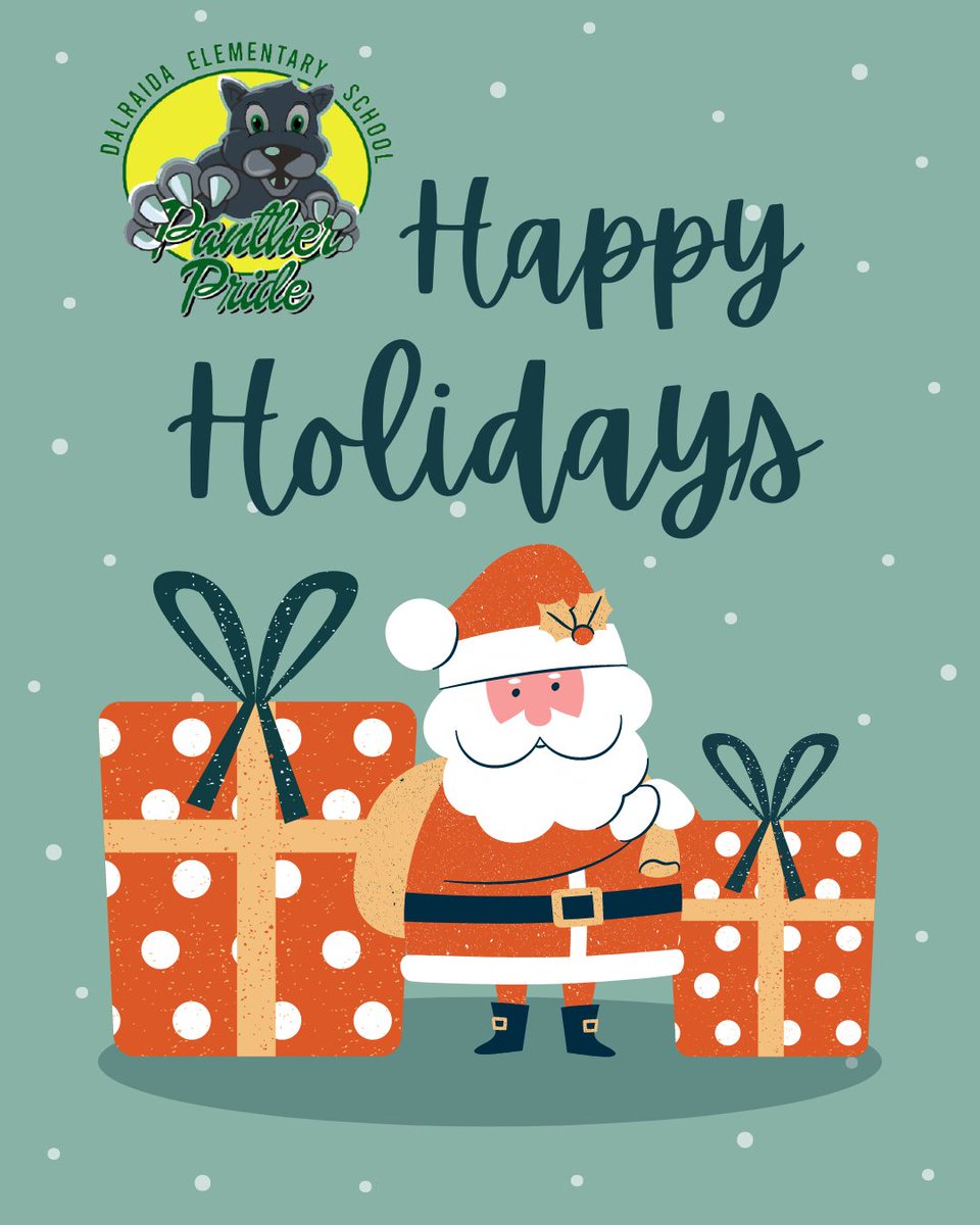 Happy holidays from Dalraida Elem PPA! May this season bring you joy, love, and cherished moments with your loved ones. We are grateful for our volunteers, teachers, and staff! We wish you all a wonderful holiday season filled with warmth and happiness. #spreadjoyandhappiness