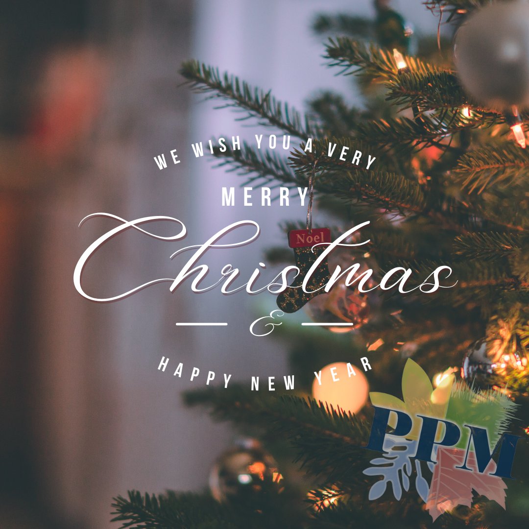 From all of us at PPM ❄️