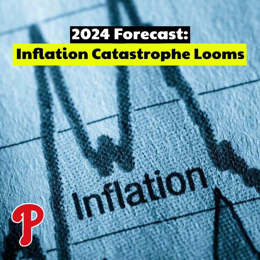 ChronicleofP's tweet photo. 2024 faces potential inflation catastrophe. #Economy #Inflation2024 https://t.co/fPY4NPLu7Z