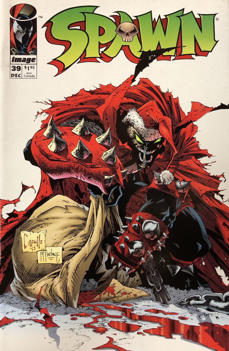 HellSpawn444's tweet image. Merry Christmas HellSpawns 🔥 I hope you all have a great day 
•
Spawn 💀
Issue: 39
#Spawn #HellSpawn #Issue39 #SantaSpawn #ImageComics #ComicCover #AlSimmons #ToddMcFarlane #GregCapullo #MerryChristmas