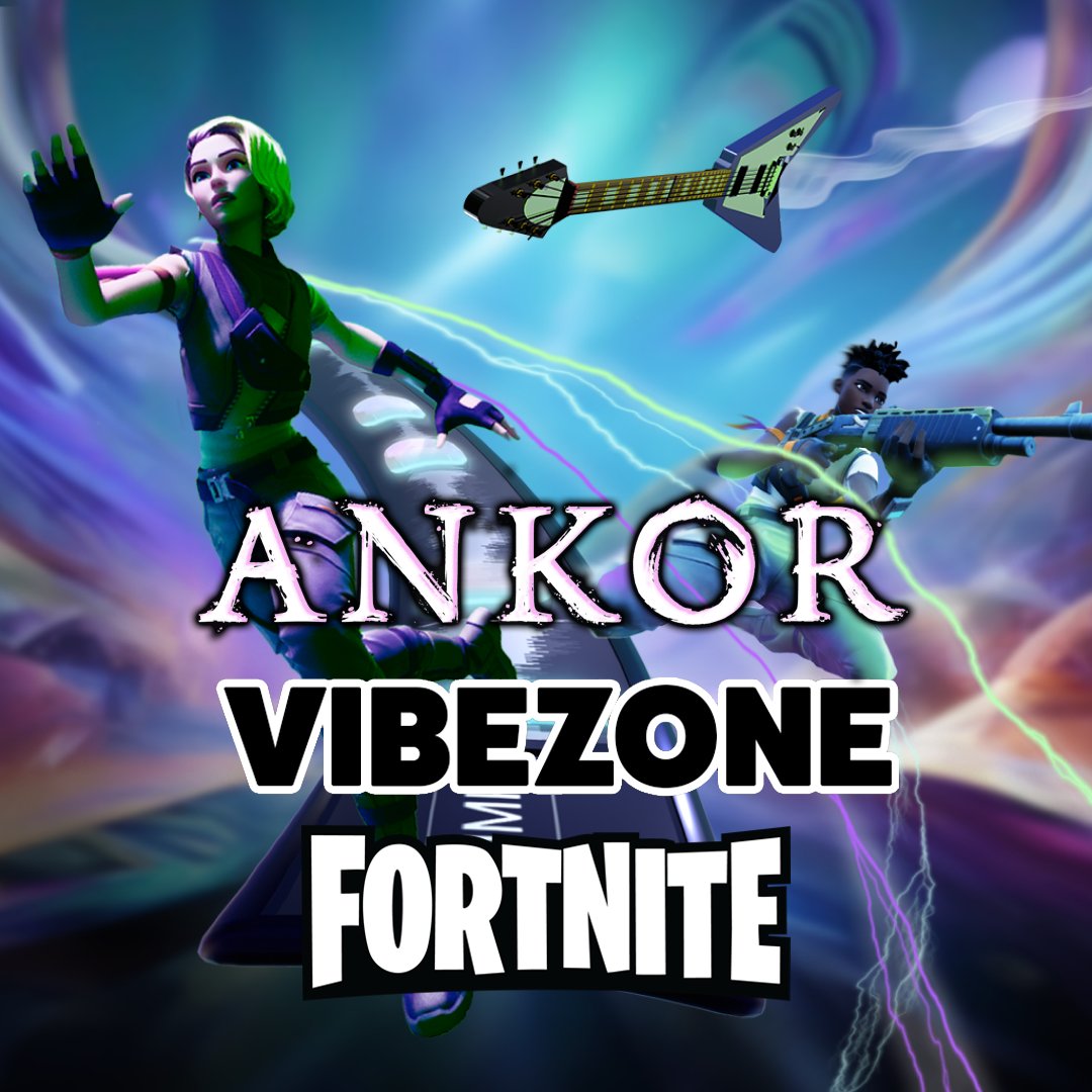 ankormusic's tweet image. 🌊ANKOR x FORTNITE 
We're extremely happy to announce that our music is now available in @FortniteGame
"VIBEZONE" is a map designed to blend rhythm and combat shooter skills. It features our latest songs. 
ANKOR ISLAND code: 3680-3696-1966 
Share your plays and tag us!
Merry Xmas