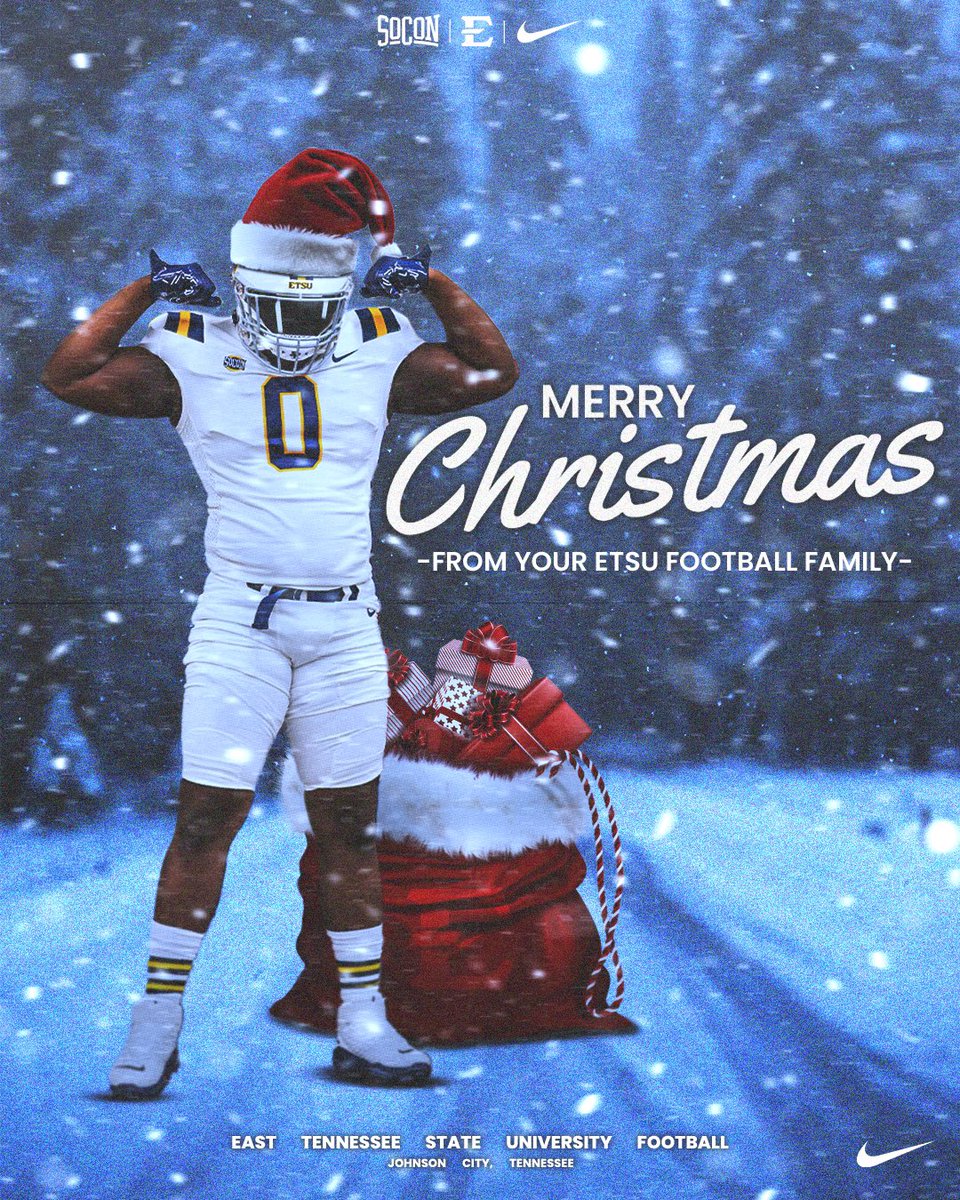 ❄️Merry Christmas from your ETSU family!❄️ #ETSUTough #TogetherWeWin