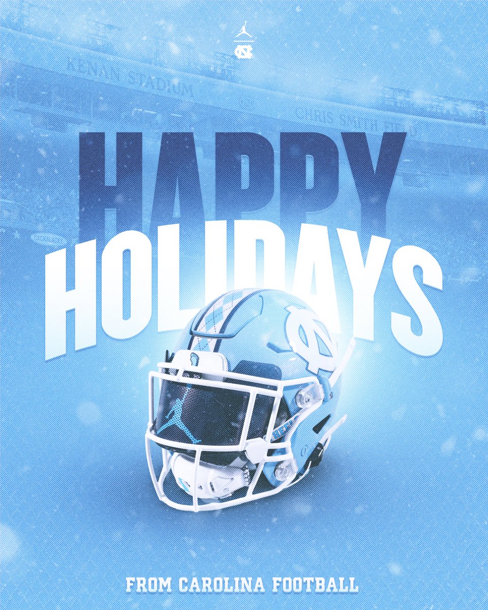Merry Christmas and Happy Holidays from our family to yours 🎅 #CarolinaFootball 🏈 #UNCommon