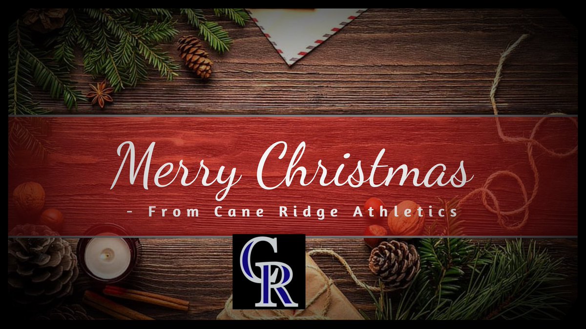 On behalf of the Cane Ridge Ravens Athletic Merry Christmas and Happy Holidays