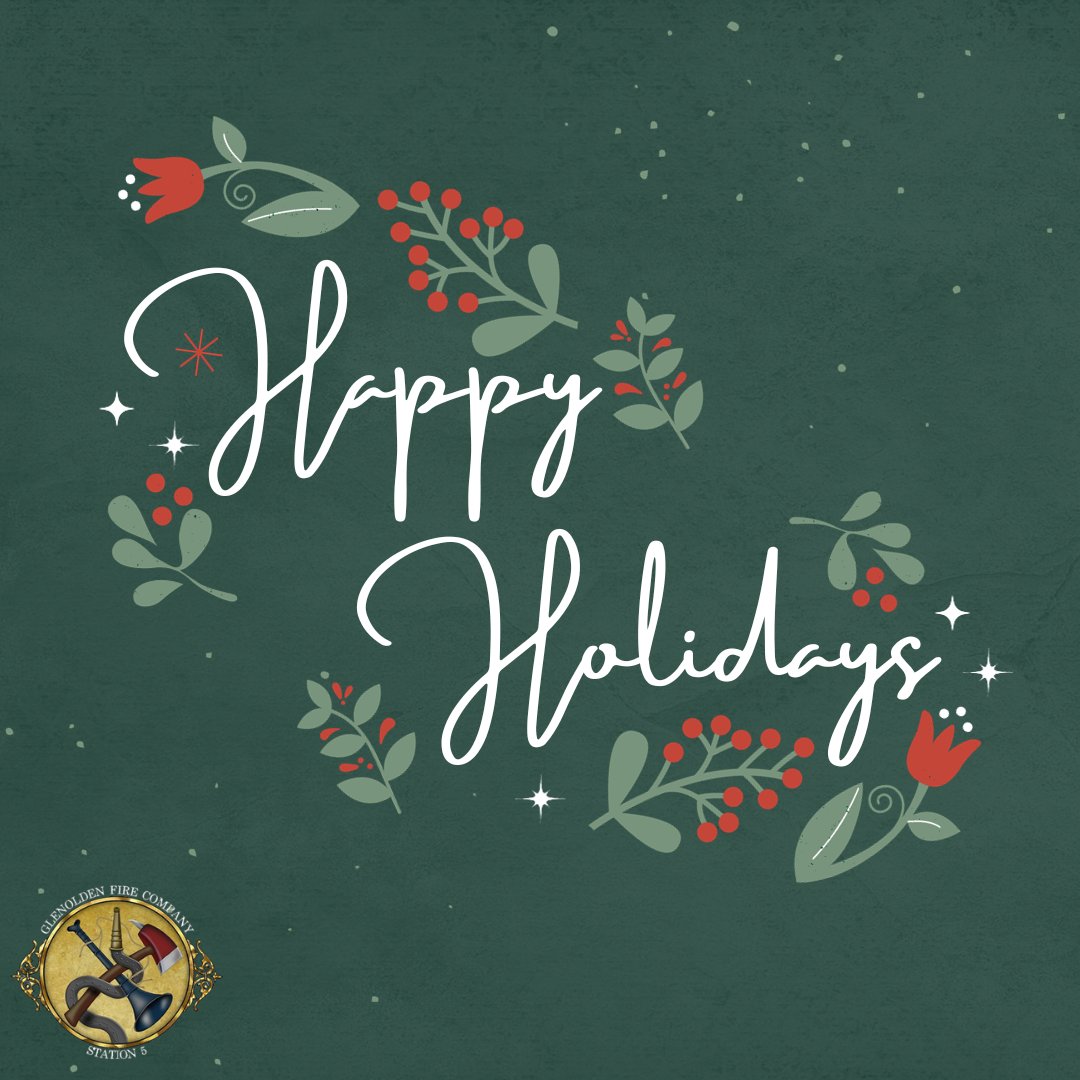 gfc05's tweet photo. Merry Christmas and Happy Holidays from everyone at Glenolden Fire Company! 🎄🧑‍🎄🎁 https://t.co/M10pQ35iz4