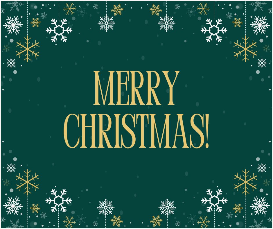 Wishing all of you a very Merry Christmas from your friends at Sauder Village 🎄