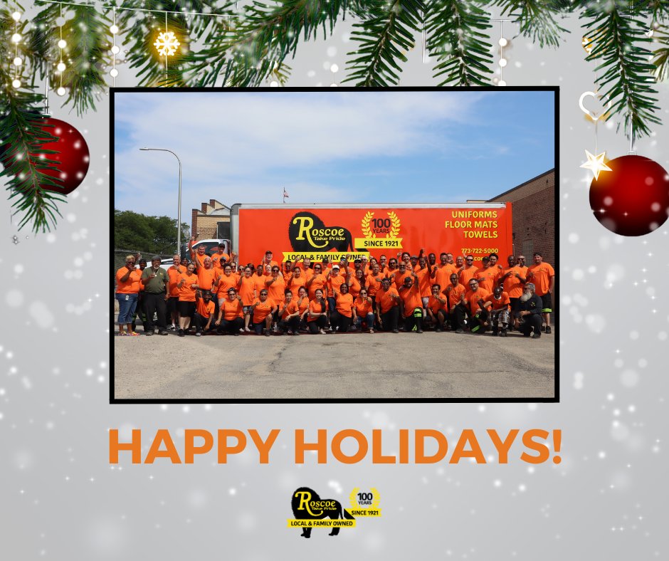 Wishing you and your family a merry and bright Holiday season! ✨🎄