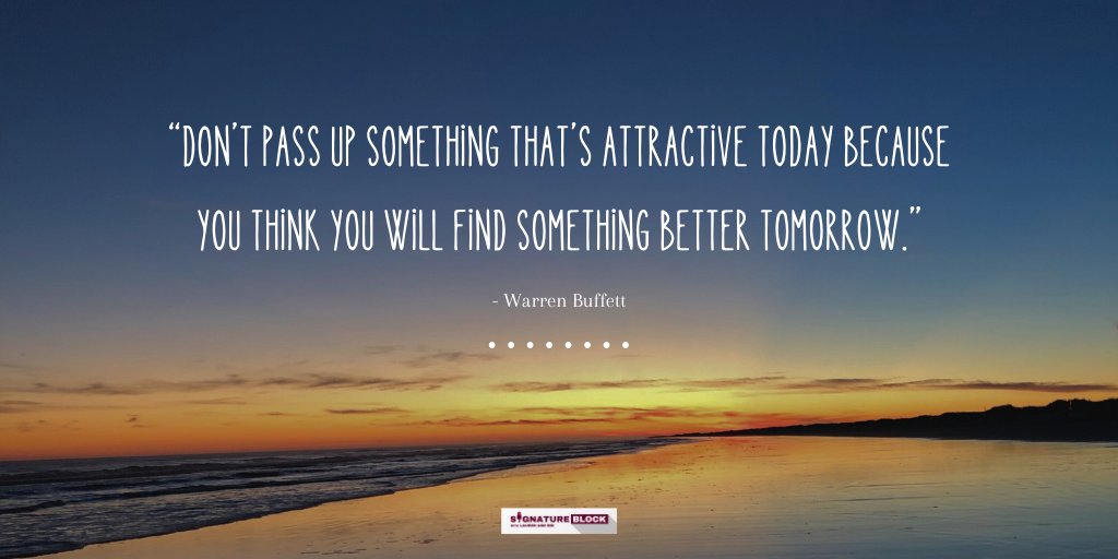 BlockCadilac's tweet photo. "⭐“Don’t pass up something that’s attractive today because you think you will find something better tomorrow.”✨
- Warren Buffett
-
-
-
#hardwork #determination #successful #prepare #fulfillment #hope #chance #comfort #greater #precise #achieve #strength #journey https://t.co/hXn1Stwlfh
