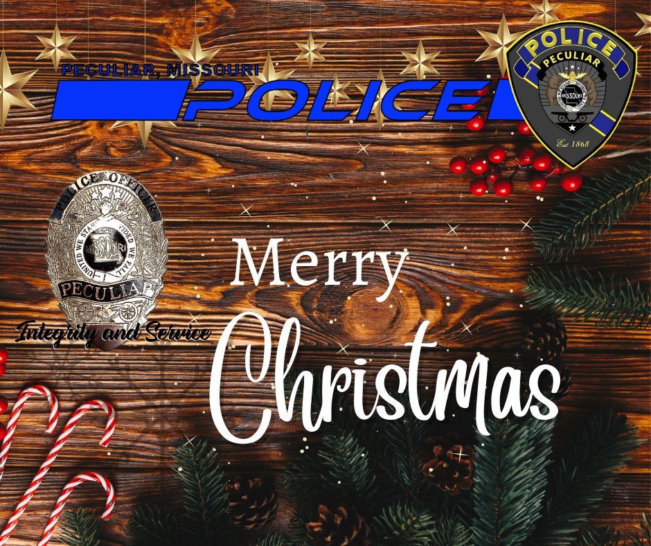 From our families to yours - have a safe and happy holiday!