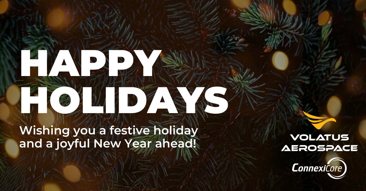 VolatusServices's tweet photo. From all of us at #Connexicore, we want to extend our warmest thanks to our clients, friends, and colleagues for another incredible year. We wish you a wonderful holiday season and #New Year filled with clear skies and limitless opportunities for you and your loved ones. https://t.co/VIpmVdYJfC