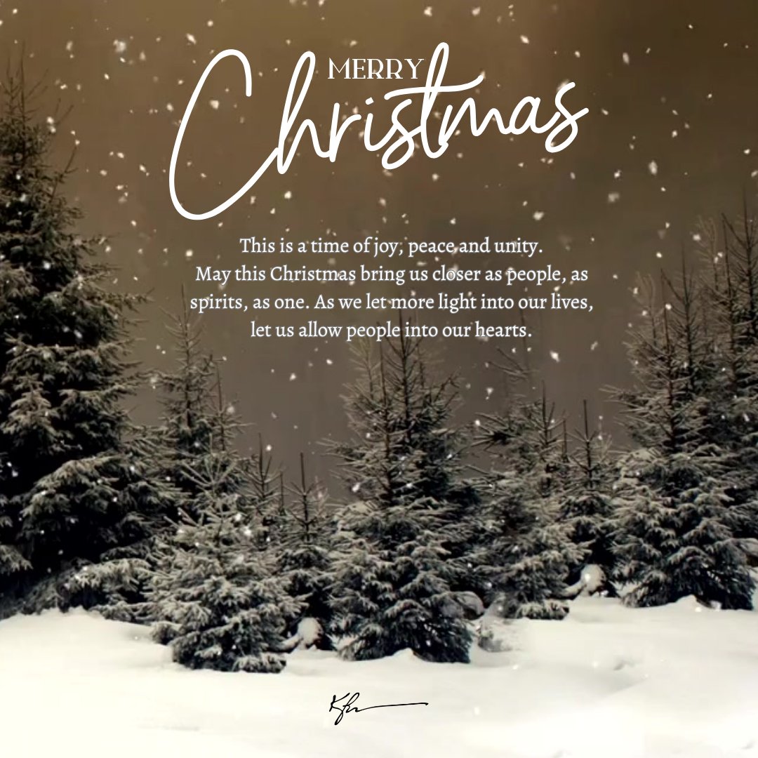 KristenBomas's tweet photo. Wishing You and Your Beloved Ones a Joyous Merry Christmas! May this Special Day Overflow with Happiness and Delight. https://t.co/2EOGfACft7
