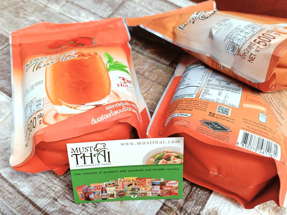 #numberone Brand or #ChaTraMue #chatramuebrand #OriginalThaiTea #originalthaitea🥤☕with its #unique #superior flavour, #instanttea #3in1 Hot & Cool. #thaimilktea😘🥳 Enjoy the real taste of #thaitea😋#thaiproducts #mustthai #groceryonline #thaigrocery 🛒

mustthai.com/product-tag/ch…