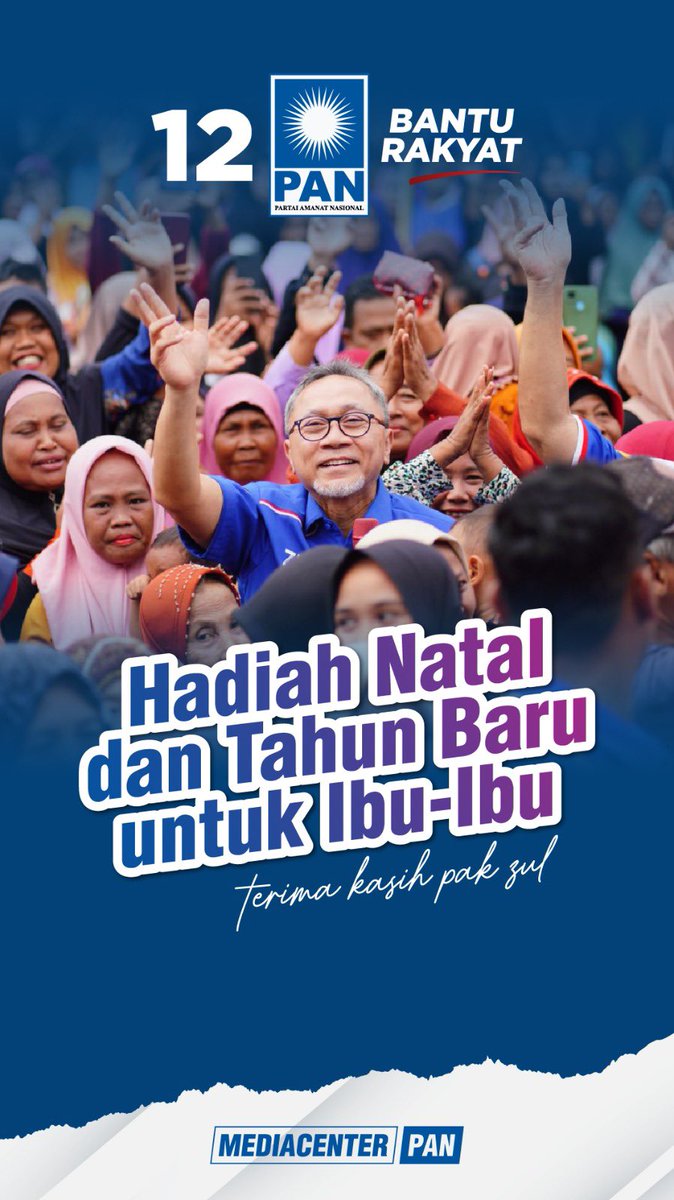 Official_PAN's tweet photo. Hadiah nataru dari Mendag, siapa mauuu? 

Menjelang natal dan tahun baru Mendag @ZUL_Hasan terbang ke Indonesia Timur untuk mengecek ketersediaan dan harga bahan pokok, Alhamdulillah stabil guys!

Jadi tenang nih ngumpul akhir tahun sama kerabat dan keluarga ya buibu? 🥰 https://t.co/vbg3VPEcuU