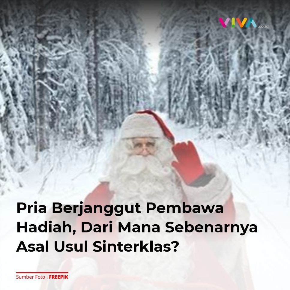 VIVAcoid's tweet photo. Memasuki festive hari Natal, salah satu 'sosok' yang kerap muncul adalah Santa Claus atau Sinterklas.
https://t.co/B9RFQ8Y6xn
___
#vivacoid #sinterklas #natal https://t.co/bPKtxMVAyv