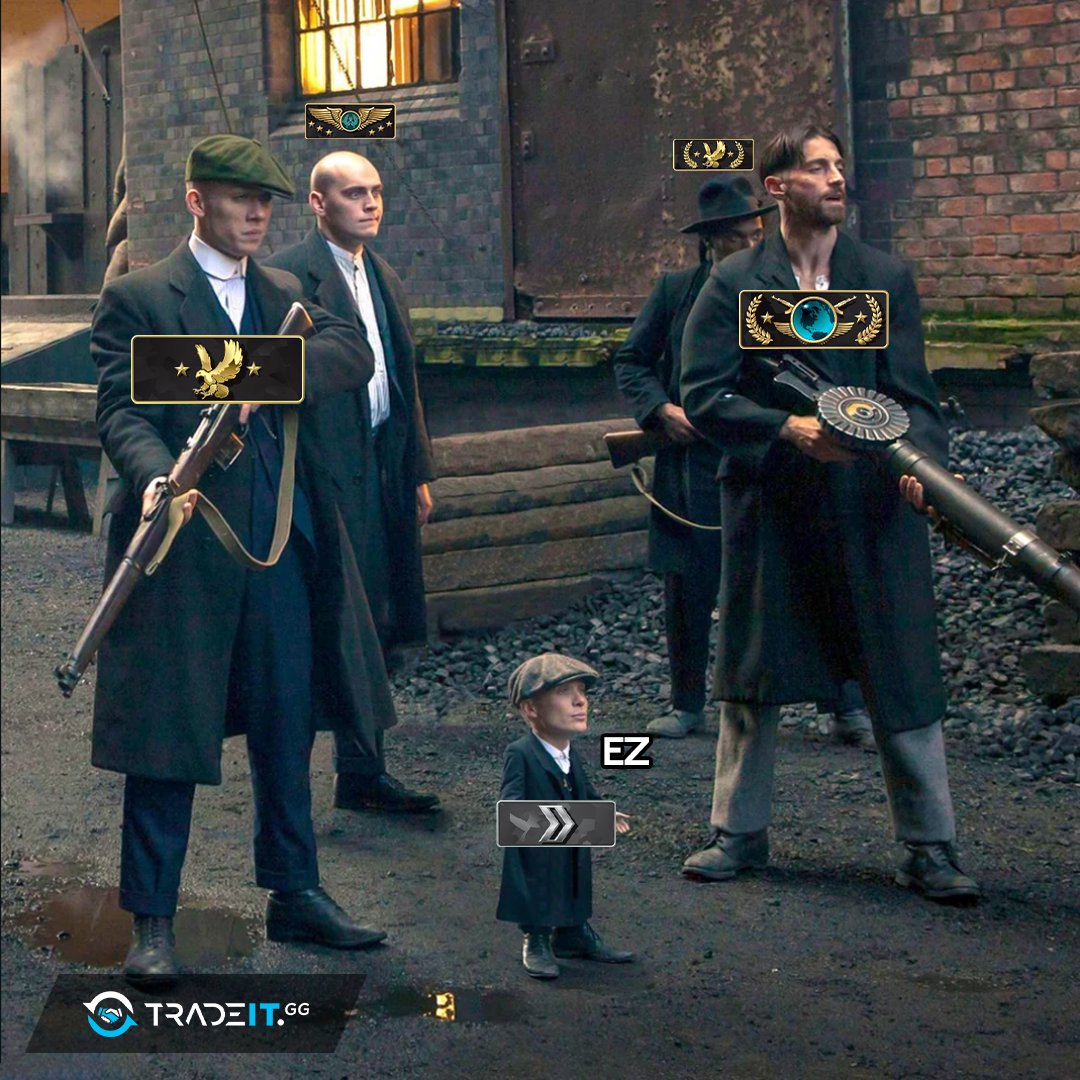 tradeit_gg's tweet photo. It's always the lower rank that trash talks in CSGO/CS2 https://t.co/kzQx9AkYjp