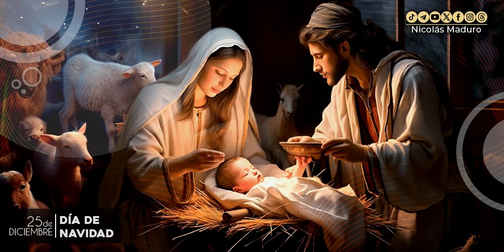 ¡Nació nuestro Salvador! Sintamos su presencia y su mensaje, celebremos su llegada acercándonos más a nuestros semejantes y seres queridos, sigamos construyendo la Fe poderosa, con amor, solidaridad, unión, Paz y esperanza.