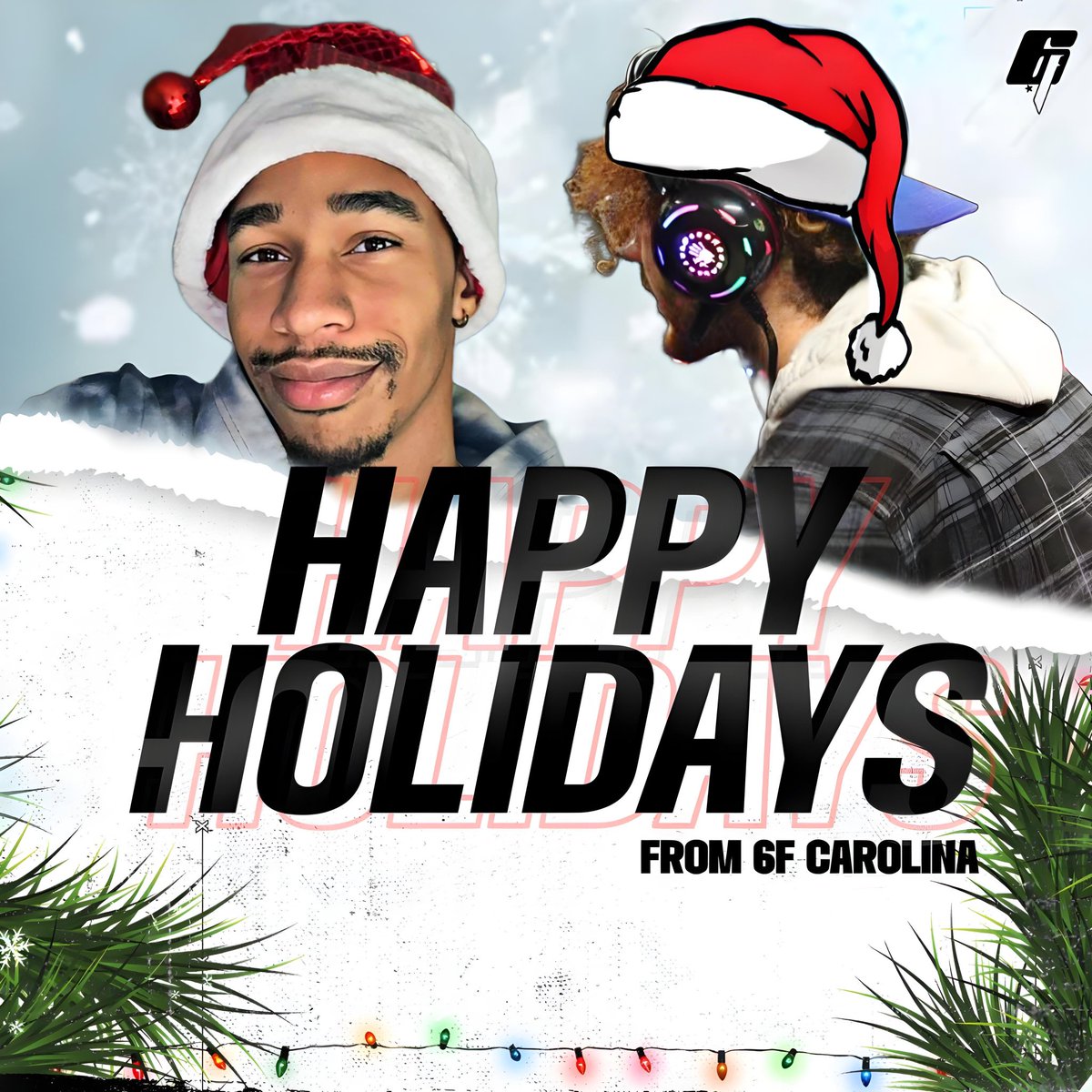Happy holidays from us at 6F Carolina!🎄🎁