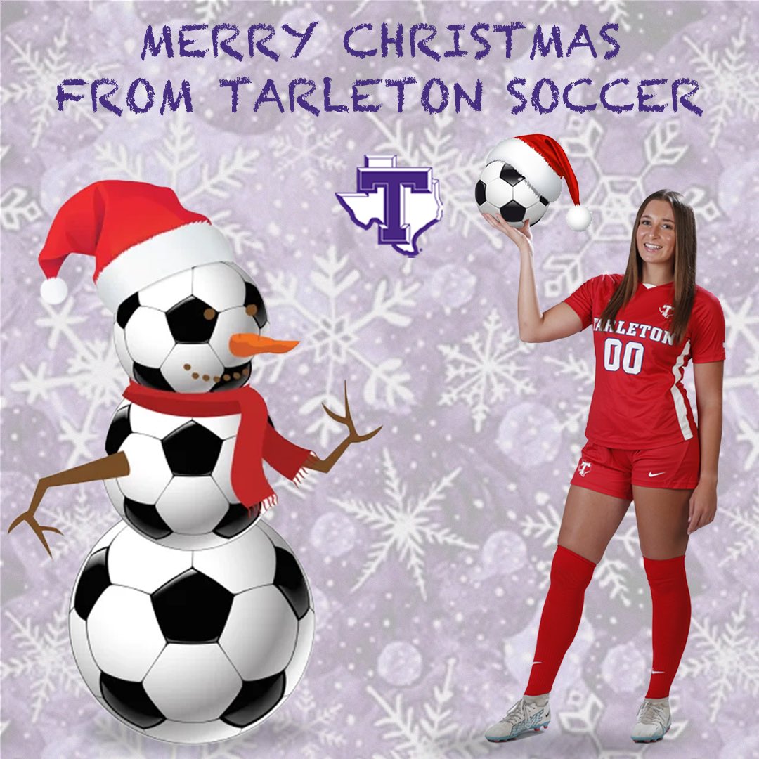 Merry Christmas from the Tarleton soccer program!