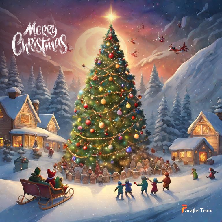 parallel_team's tweet photo. May your hearts be filled with joy, your homes with laughter, and your spirits with warmth. Wishing you a Merry Christmas and a season of love and happiness! 🌟🎁

#MerryChristmas #SeasonsGreetings #JoyToTheWorld #parallel_team #aigeneratedcontent https://t.co/A1xFcqrxAw