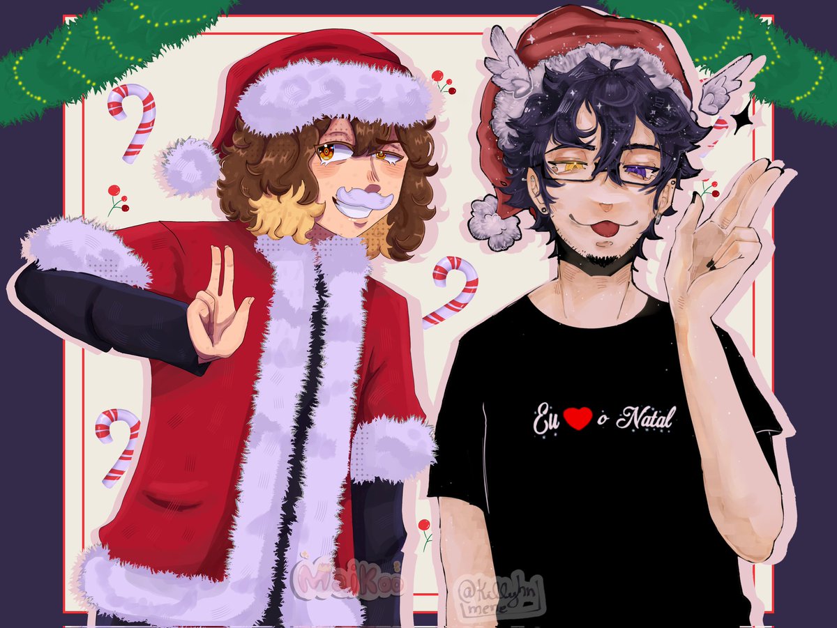 Maikoo_09's tweet image. FELIZ NATALLL POVO 💞
colab feita com @killymene 
@ykuuro @SaikoMene 
Espero que vcs tenham um ótimo Natal!!