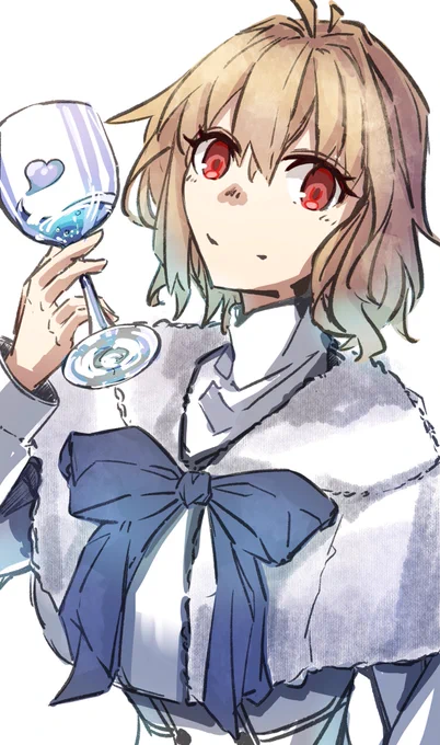 透き通るような青を#FGO #アルクェイド生誕祭2023 