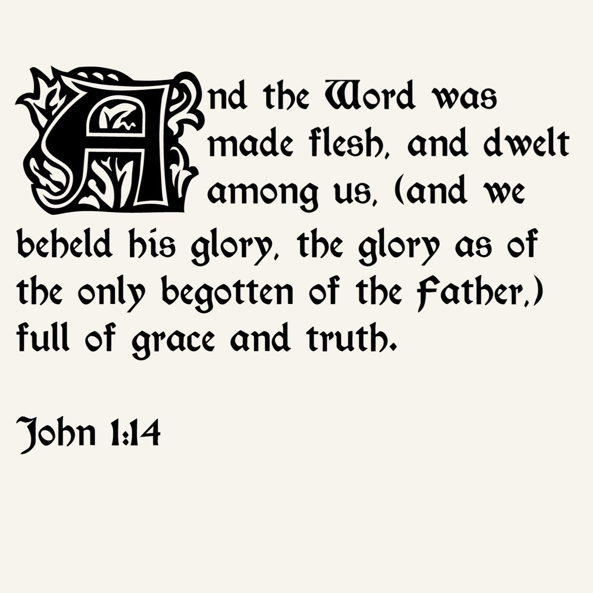 John 1:14