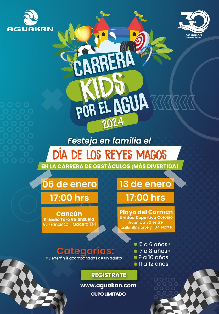 La carrera de obstáculos más divertida del año llega a Cancún y Playa del  Carmen. Registra a tus hijos o hijas y asiste con toda la familia a vivir  una experiencia llena, image size:837x1200