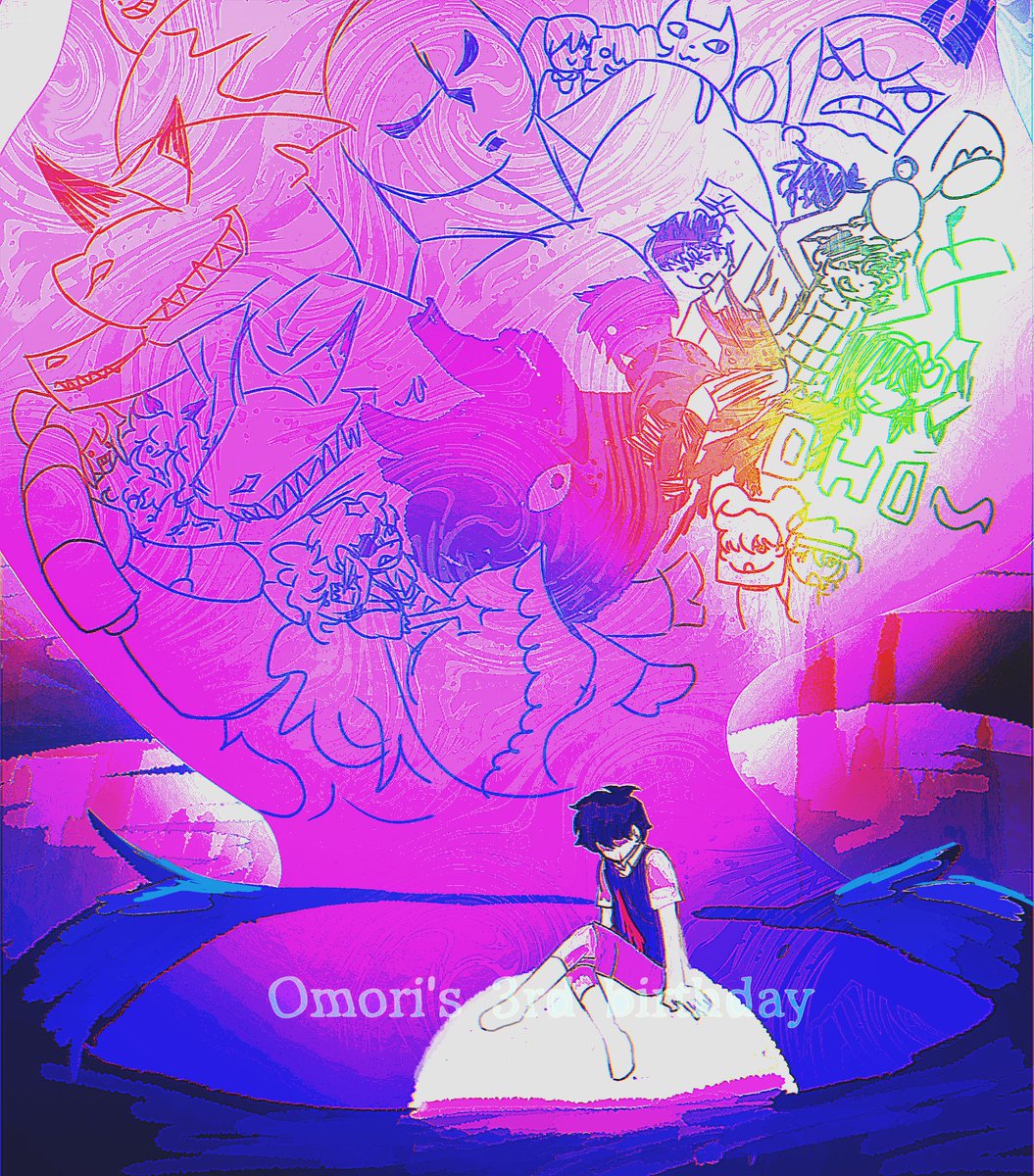 No way 3 years #OMORIFANART #OmoriThirdAnniversary