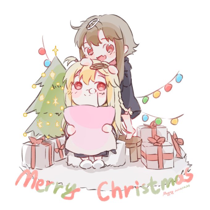 「茶髪 メリークリスマス」のTwitter画像/イラスト(新着)