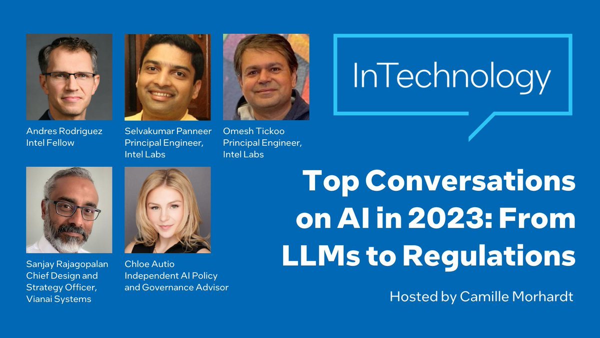 “The idea that you need humongous amounts of data or humongous amounts of compute, it's only true when you're training large models from scratch.” Hear Andres Rodriguez, <a href="/intel/">Intel</a> Fellow, talk #deeplearning with Camille <a href="/morhardt/">Camille Morhardt</a> in #InTechnology.

buff.ly/3RAtNPD