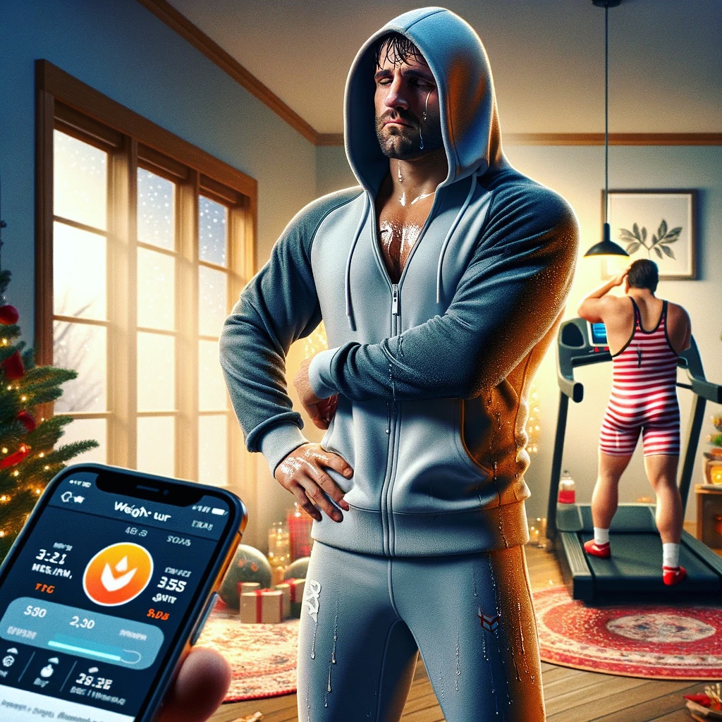 WeightCutWM's tweet image. Don't let the holiday weigh-down your performance. With Weight Cut Wingman, stay on top of your game - and weight - with ease. Download today (link in the bio)!