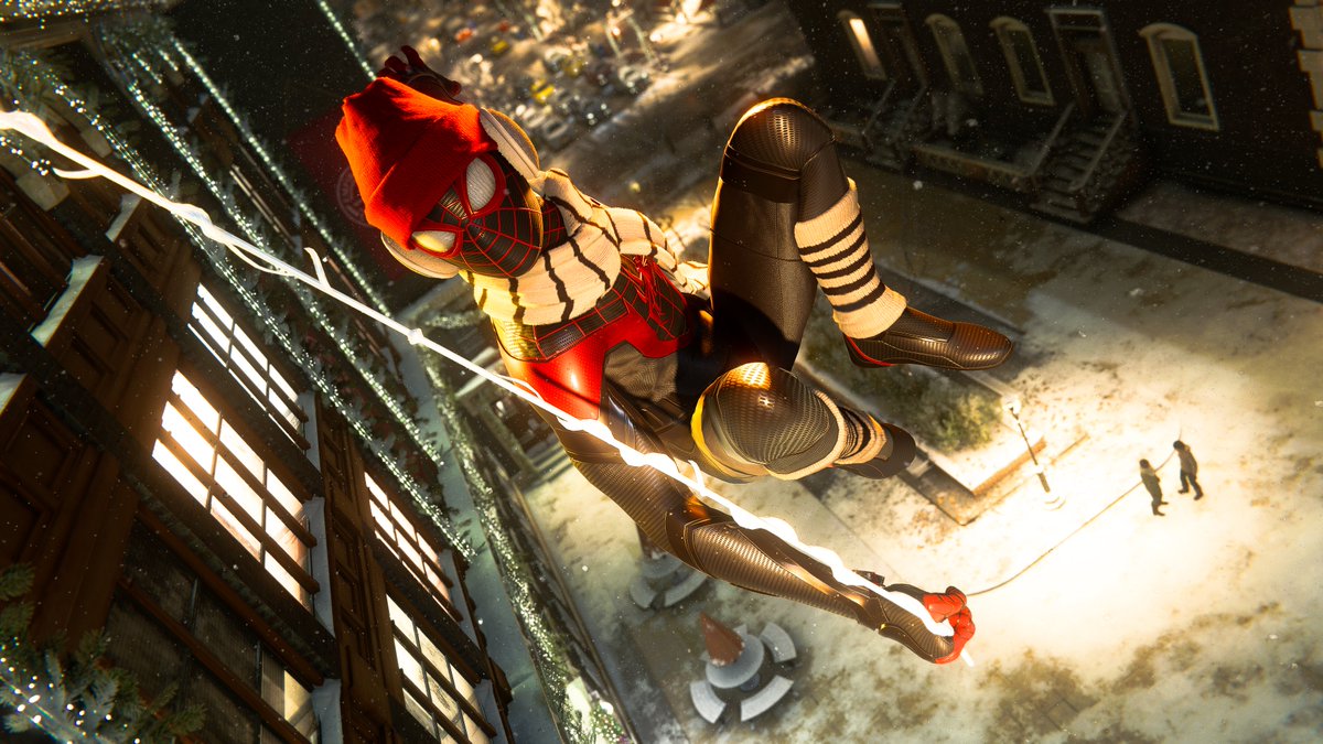 FrameCaptureVP's tweet photo. Merry Christmas! & Happy Holidays! To the #VirtualPhotography community.
#AWXmas #HappyHolidays #spidermanmilesmorales #PhotoModeMonday #InsomGamesCommunity #thephotomode https://t.co/PuMZvraDx7