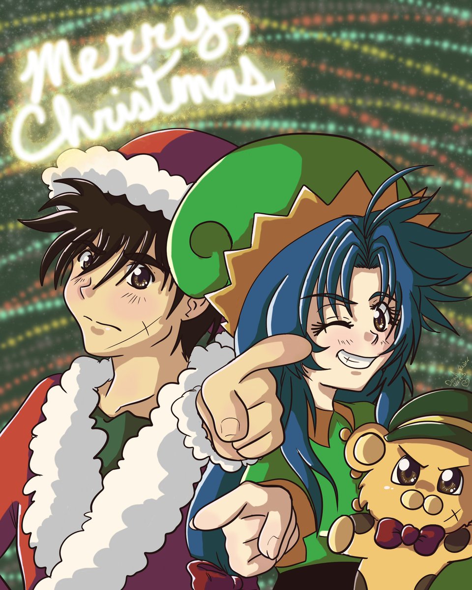 Merry Christmas! #fullmetalpanic #MerryChristmas #anime #manga #lightnovel #fanart