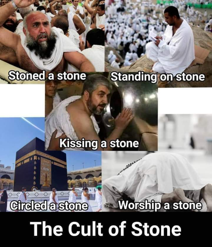 ZafarHeretic's tweet photo. They laugh a lot when they see someone worshiping stone 😂 https://t.co/yx0h3C62KD