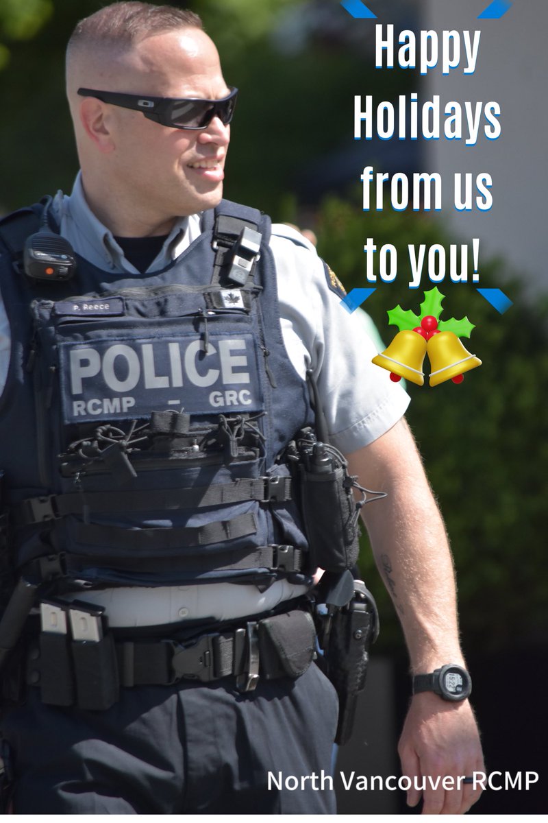 nvanrcmp's tweet image. Happy Holidays to you from the North Vancouver RCMP!🎄. A special thanks to our frontline officers, staff, and 911 operators, working hard throughout the holidays to serve you. You can count on us to be here for you. #Proudtoserve #Thisiswhatwedo