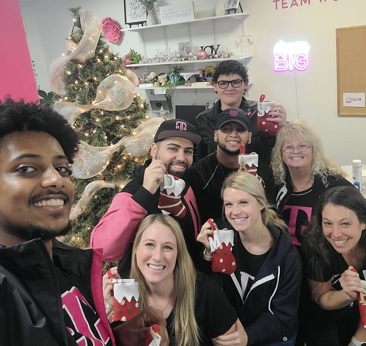 Merry Christmas from our work family to yours!  #629F, #TeamWoodstock